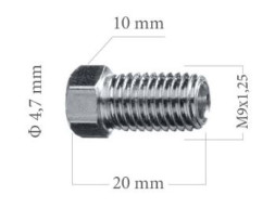 Z-160 (M9x1.25, L=20, S=10, D=4.7 (Ситроэн))
